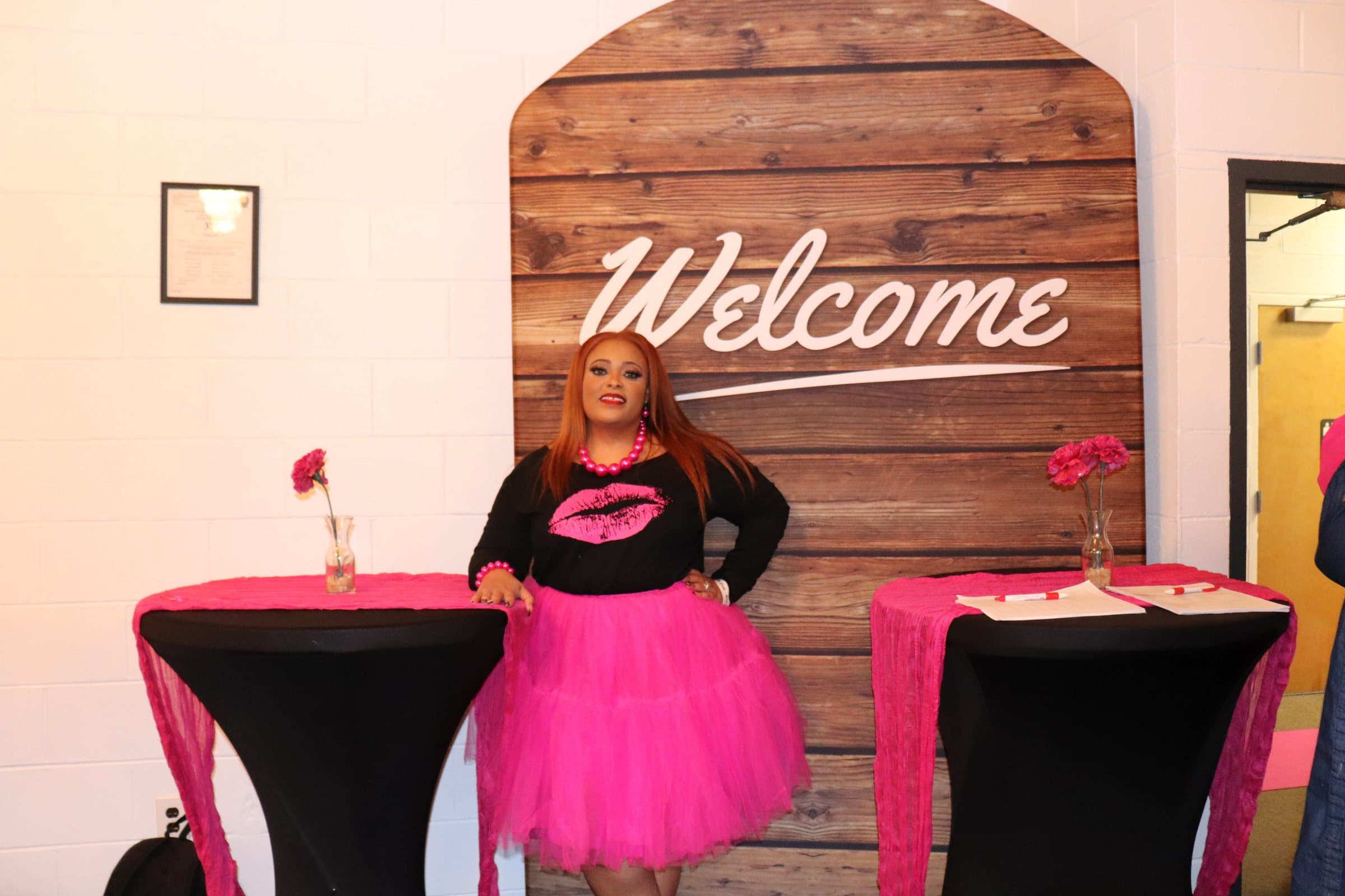 Welcome moment at the first A Date With Sis gathering