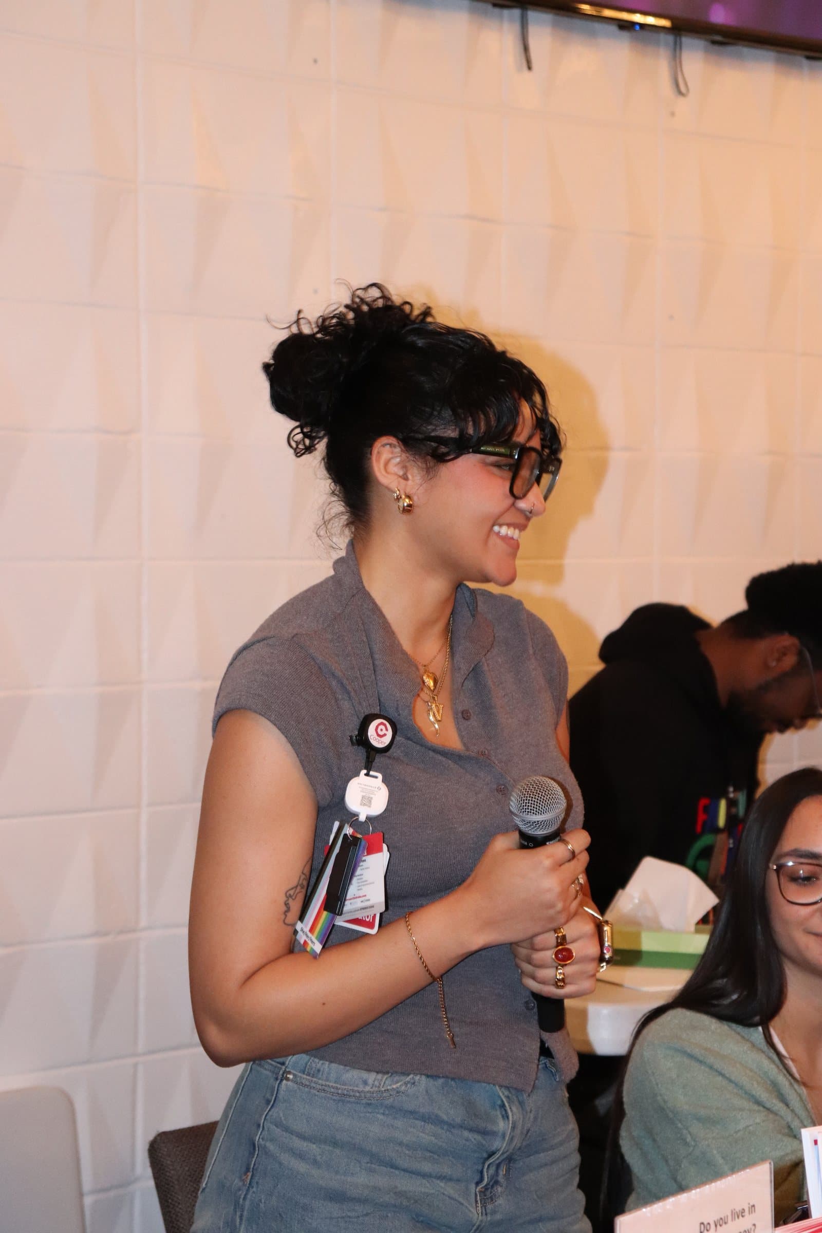 Health partner speaking during A Date With Sis 2025
